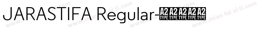 JARASTIFA Regular字体转换